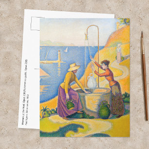 Paul Signac - Women at the Well Postcard