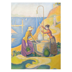 Paul Signac - Women at the Well Tablecloth