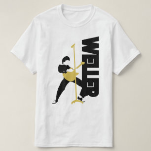 Paul Weller from the Jam minimalist art T shirt