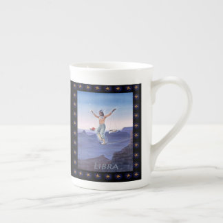 Paul Whitehead Astrological Libra Bone China Mug