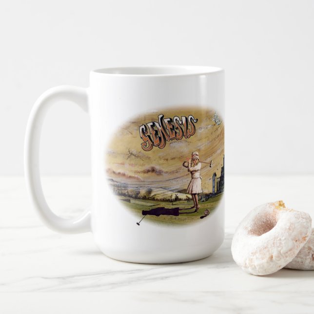 Paul Whitehead Genesis Coffee Mug Nursery Cryme (With Donut)