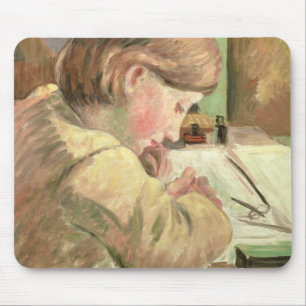 Paul Writing, c.1894 (oil on canvas) Mouse Mat