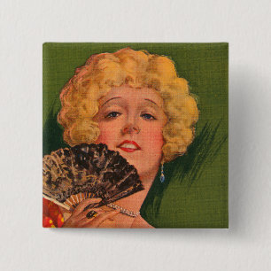 Paula Brand from Santa Paula 15 Cm Square Badge