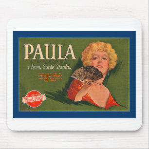 Paula Brand from Santa Paula Mouse Mat