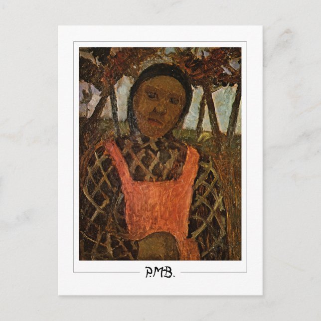 Paula Modersohn-Becker #111 - Fine Art Postcard (Front)
