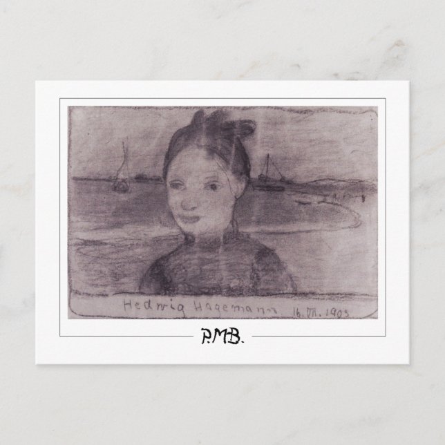 Paula Modersohn-Becker #137 - Fine Art Postcard (Front)