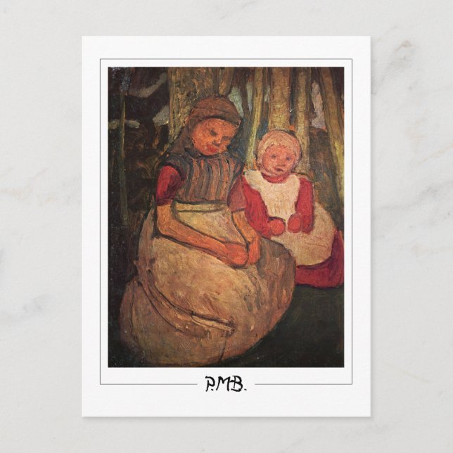 Paula Modersohn-Becker #140 - Fine Art Postcard (Front)