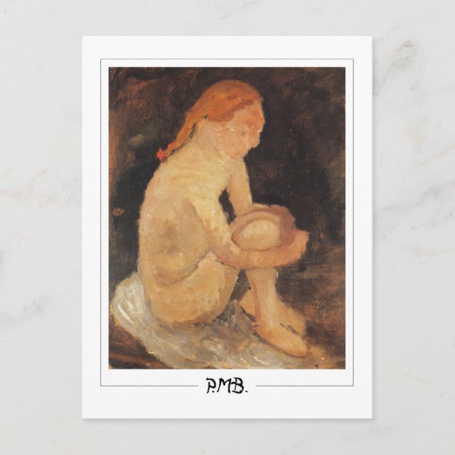 Paula Modersohn-Becker #161 - Fine Art Postcard (Front)