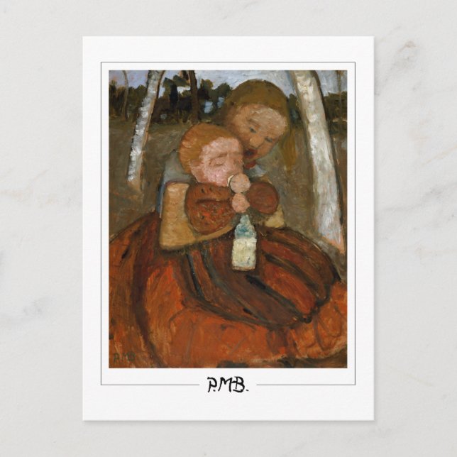 Paula Modersohn-Becker #5 - Fine Art Postcard (Front)
