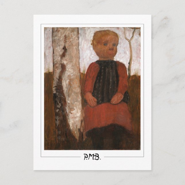 Paula Modersohn-Becker #7 - Fine Art Postcard (Front)