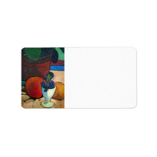 Paula Modersohn-Becker - Still Life with lemon ora Label