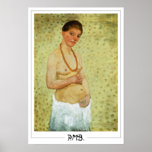 Paula Modersohn-Becker Zedign Art Poster #1