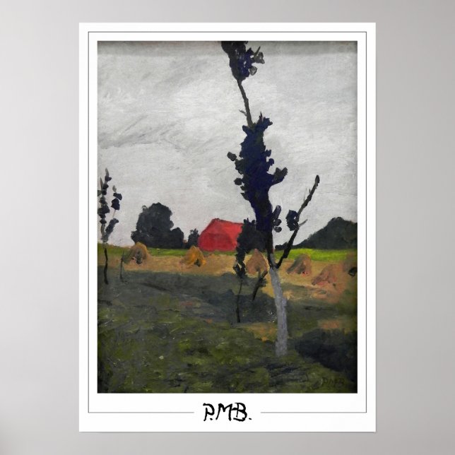 Paula Modersohn-Becker Zedign Art Poster #104 (Front)