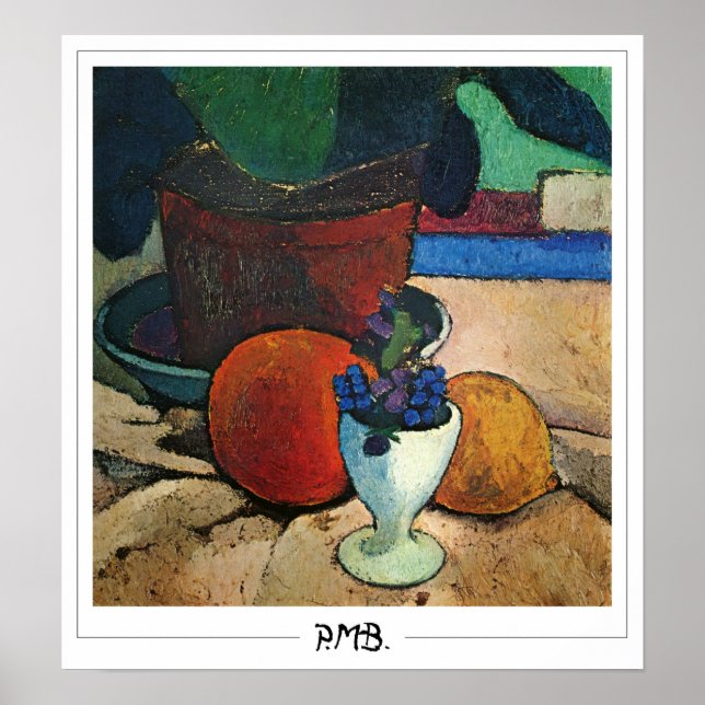 Paula Modersohn-Becker Zedign Art Poster #124 (Front)