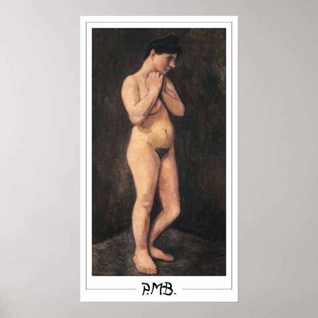 Paula Modersohn-Becker Zedign Art Poster #41 (Front)