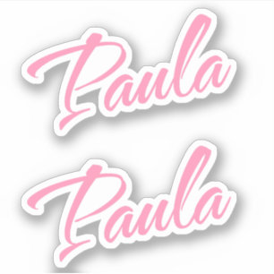 Paula name x2