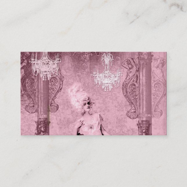 Paulette Paris Chic Decay Designer Business Card (Front)