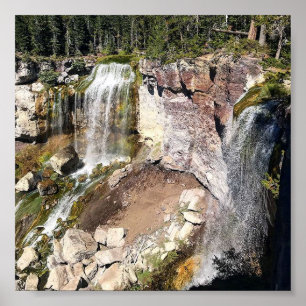 Paulina Creek Falls, OR Poster