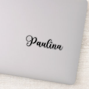 Paulina Name - Handwritten Calligraphy