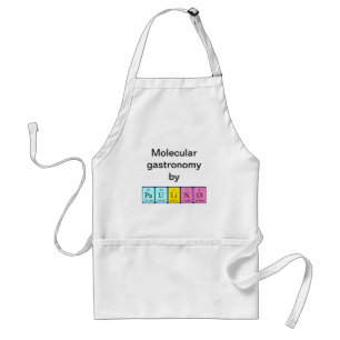 Paulino periodic table name apron
