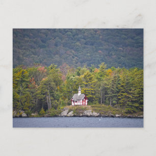 Paulist Chapel on Lake George, New York Postcard