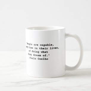 Paulo Coelho Quote Mug