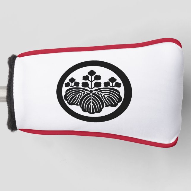 Paulownia with 5-3 blooms in circle golf head cover (Front)