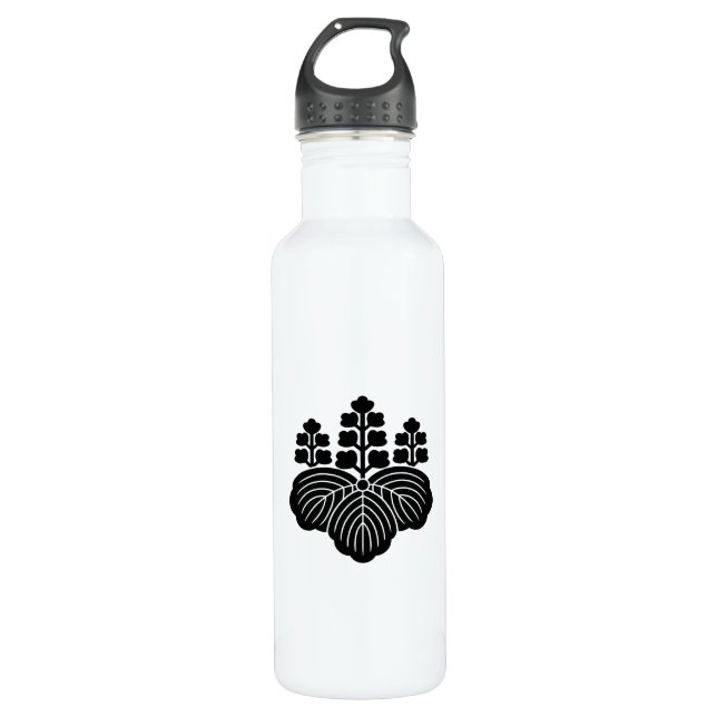Paulownia with 5-7 blooms 710 ml water bottle (Front)