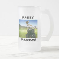 Paul's Passion (Golf)! 16oz. Stein.