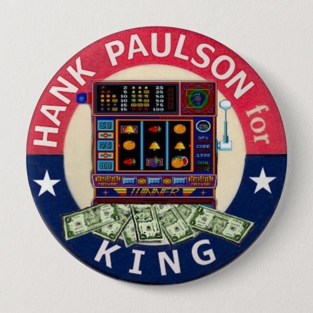 Paulson for KIng 4-inch Button (Front)