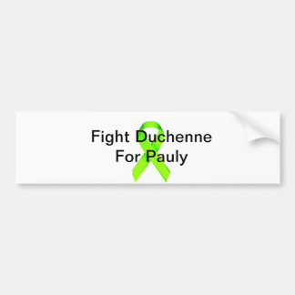Pauly Bumper Sticker