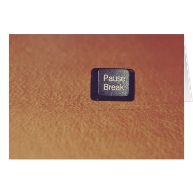 Pause-break key (Front Horizontal)