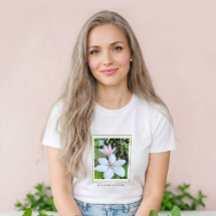 Pause Breathe Bloom Floral T-Shirt 