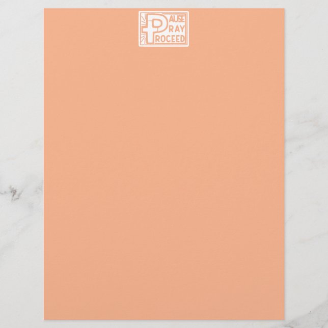 PAUSE PRAY PROCEED (Front)