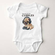 Pause the game for Cuddle - Cute gamer DOG