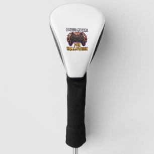 Paused Game Halloween Controller Bats Ghosts_1 Golf Head Cover