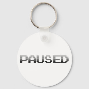 PAUSED KEY RING
