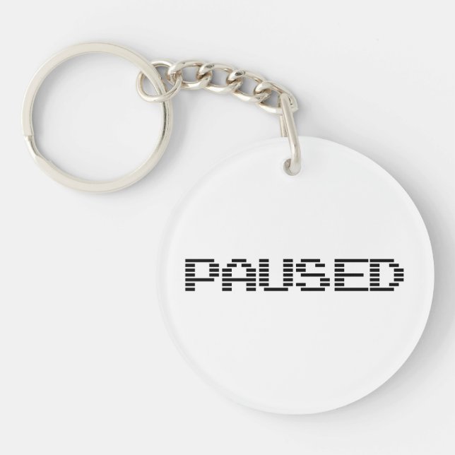 PAUSED KEY RING (Front)