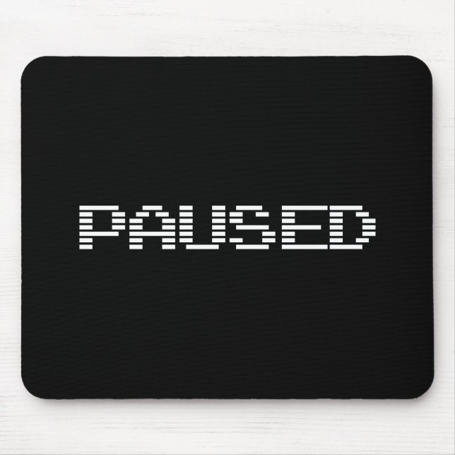 PAUSED MOUSE MAT (Front)