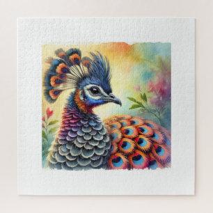 Pava Pajuil 141024AREF124 - Watercolor Jigsaw Puzzle