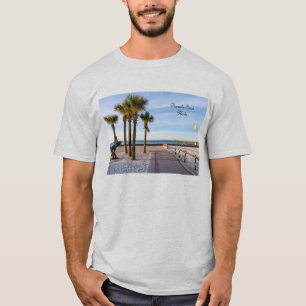 Paved Walkway To Pensacola Beach Men's T-shirt
