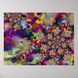 Pavement 2 Abstract Art Poster