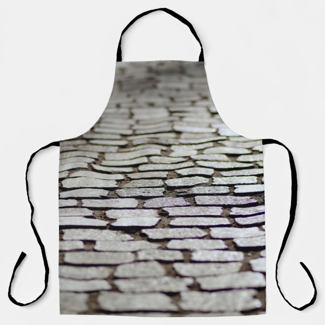 Pavement cobblestones walkway apron (Front)