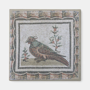 Pavement depicting a pheasant magnet