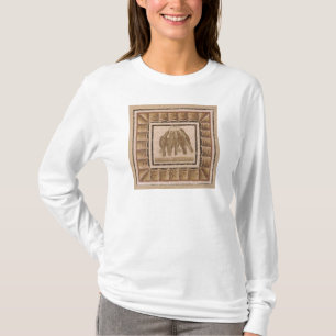 Pavement depicting five thrushes, from El-Jem T-Shirt