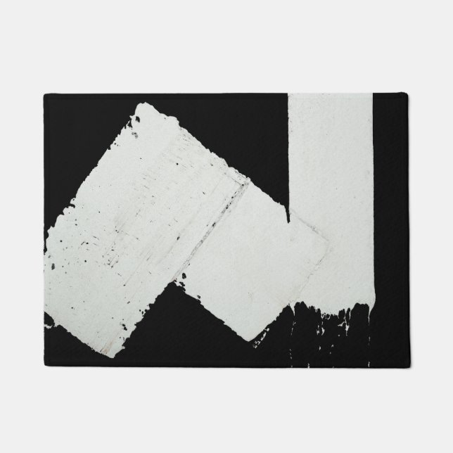 Pavement Road Traffic Marking Lines - Cool - Fun Doormat (Front)