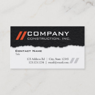 Pavement Themed Professional Business Card