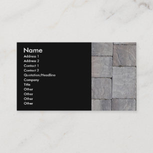 Pavers Business Card