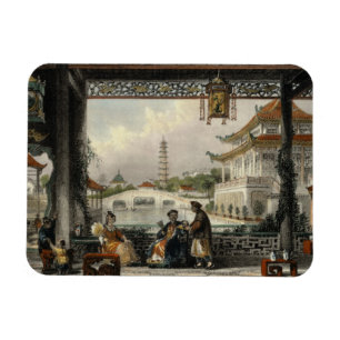 Pavilion and Gardens of a Mandarin near Peking, fr Magnet