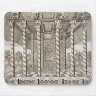 Pavilion at the Royal Palace at Isfahan, from 'Voy Mouse Mat